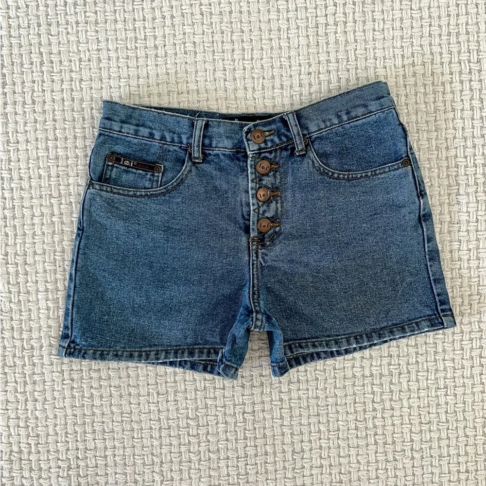 SOLD Y2k L.e.i Jeans Denim Shorts - Picture 4 of 6